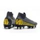 Nike Mercurial Superfly 6 Elite AC SG-Pro Cleats - Grey Yellow