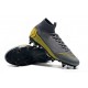 Nike Mercurial Superfly 6 Elite AC SG-Pro Cleats - Grey Yellow
