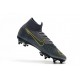 Nike Mercurial Superfly 6 Elite AC SG-Pro Cleats - Grey Yellow