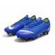 Nike Mercurial Vapor XII Elite Anti-Clog SG-Pro Blue Silver