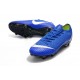 Nike Mercurial Vapor XII Elite Anti-Clog SG-Pro Blue Silver