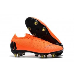 Nike Mercurial Vapor XII Elite Anti-Clog SG-Pro Orange Black