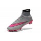 Nike 2015 Soccer Boot Mercurial Superfly 4 FG ACC Wolf Grey Hyper Pink Black