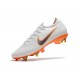 Nike Mercurial Vapor XII Elite Anti-Clog SG-Pro White Orange