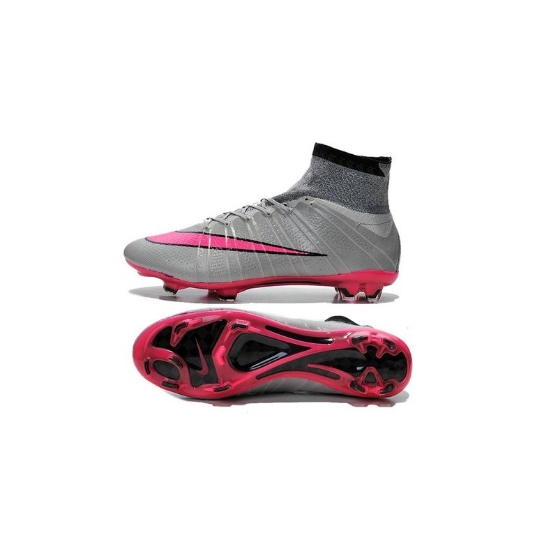 nike mercurial wolf grey and pink