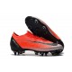 Ronaldo Nike Mercurial Vapor XII Elite Anti-Clog SG-Pro Crimson Black