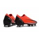 Ronaldo Nike Mercurial Vapor XII Elite Anti-Clog SG-Pro Crimson Black