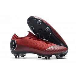 Nike Mercurial Vapor 12 Elite SG-Pro AC Red Black