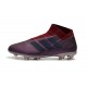 New Adidas Nemeziz 18+ FG Soccer Boots - Purple Red