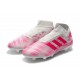 New Adidas Nemeziz 18+ FG Soccer Boots - Pink White