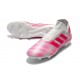 New Adidas Nemeziz 18+ FG Soccer Boots - Pink White