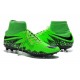 New 2015 Soccer Cleats Nike Hypervenom Phantom II FG ACC Green Black