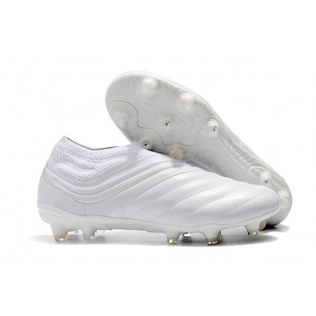 en un día festivo toda la vida Lijadoras adidas Copa 19+ FG Firm Ground Soccer Cleats - All White