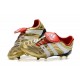 adidas Predator Accelerator Electricity FG Boot - Golden White Red