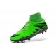 New 2015 Soccer Cleats Nike Hypervenom Phantom II FG ACC Green Black