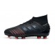 adidas Predator 19.1 FG Soccer Cleat Black Red