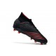 adidas Predator 19.1 FG Soccer Cleat Black Red