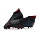 adidas Predator 19.1 FG Soccer Cleat Black Red