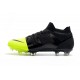 Nike Mercurial Greenspeed 360 FG Cleats Black Metallic Silver Volt