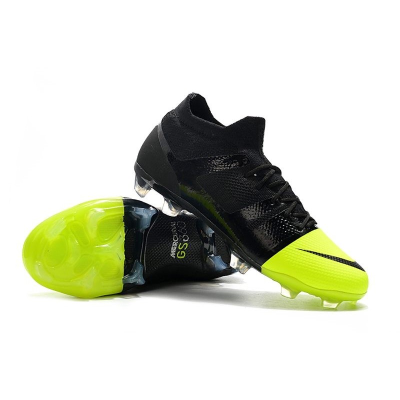 nike mercurial gs 360 fg cleat black volt