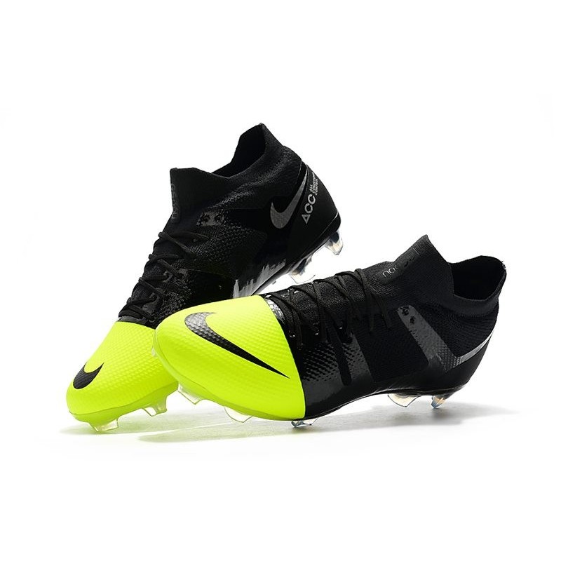 nike mercurial gs 360 fg cleat black volt