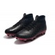 Nike x Jordan Mercurial Superfly 6 Elite AC SG-Pro Cleats - Black Red