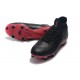 Nike x Jordan Mercurial Superfly 6 Elite AC SG-Pro Cleats - Black Red
