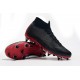 Nike x Jordan Mercurial Superfly 6 Elite AC SG-Pro Cleats - Black Red