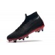 Nike x Jordan Mercurial Superfly 6 Elite AC SG-Pro Cleats - Black Red