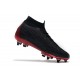 Nike x Jordan Mercurial Superfly 6 Elite AC SG-Pro Cleats - Black Red