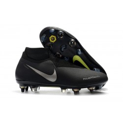 Nike Phantom VSN Elite DF SG-Pro Anti Clog Black Silver