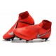 Nike Phantom VSN Elite DF SG-Pro Anti Clog Crimson Silver