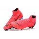 Nike Mercurial Superfly 6 Elite FG Mens Soccer Boot Pink Black