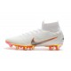 Nike Mercurial Superfly VI 360 Elite AG-Pro Cleats White Orange