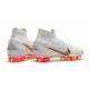 Nike Mercurial Superfly VI 360 Elite AG-Pro Cleats White Orange