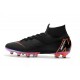 Nike Mercurial Superfly VI 360 Elite AG-Pro Cleats Black Orange