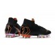 Nike Mercurial Superfly VI 360 Elite AG-Pro Cleats Black Orange