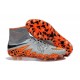 New 2015 Soccer Cleats Nike Hypervenom Phantom II FG ACC Wolf Grey Orange Black