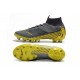 Nike Mercurial Superfly VI 360 Elite AG-Pro Cleats Gray Gold