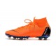 Nike Mercurial Superfly VI 360 Elite AG-Pro Cleats Orange Black