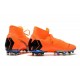 Nike Mercurial Superfly VI 360 Elite AG-Pro Cleats Orange Black