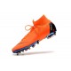 Nike Mercurial Superfly VI 360 Elite AG-Pro Cleats Orange Black