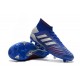 adidas Predator 19.1 FG Soccer Cleat Blue Silver