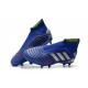 adidas Predator 19+ FG Firm Ground Boots - Blue Silver