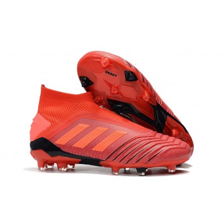 adidas Predator 19+ FG Firm Ground Boots - Red